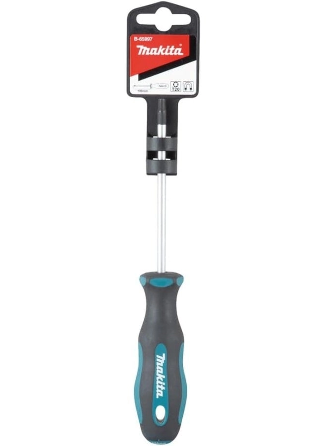 B-65997 Magnetic - 1 piece Torx Screwdriver T20 x 100mm