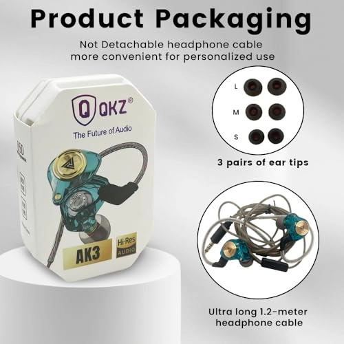 AK6PRO Wired Earbud Pack