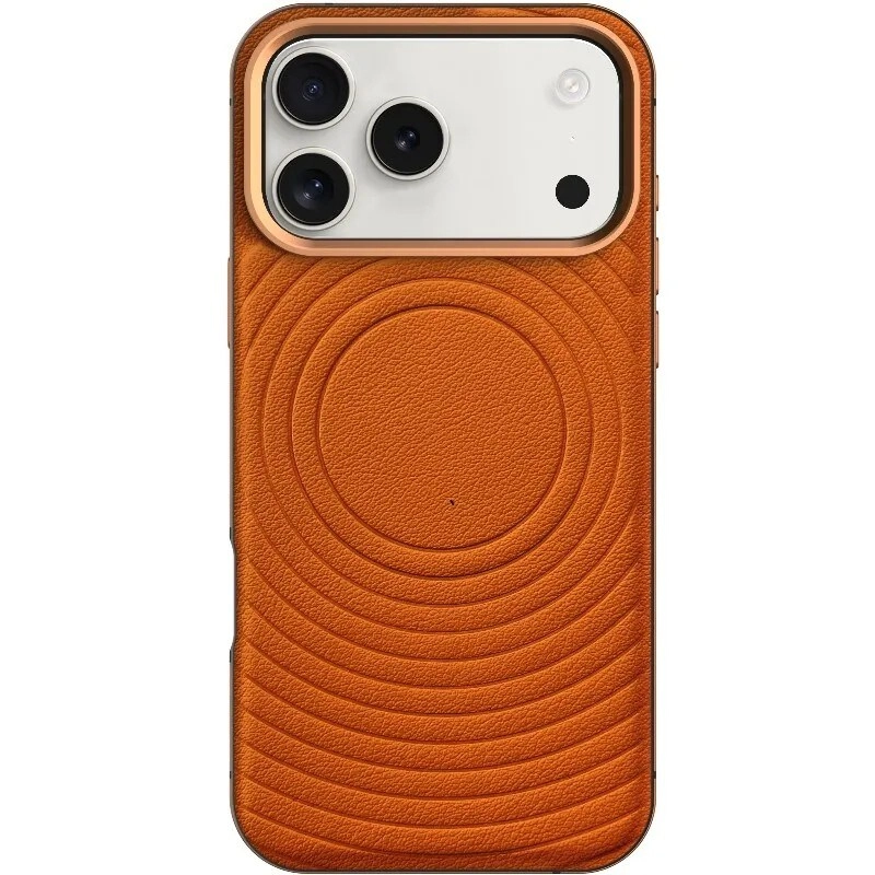 Spirale Case Leather Texture with MagSafe for Apple iPhone 17 Pro