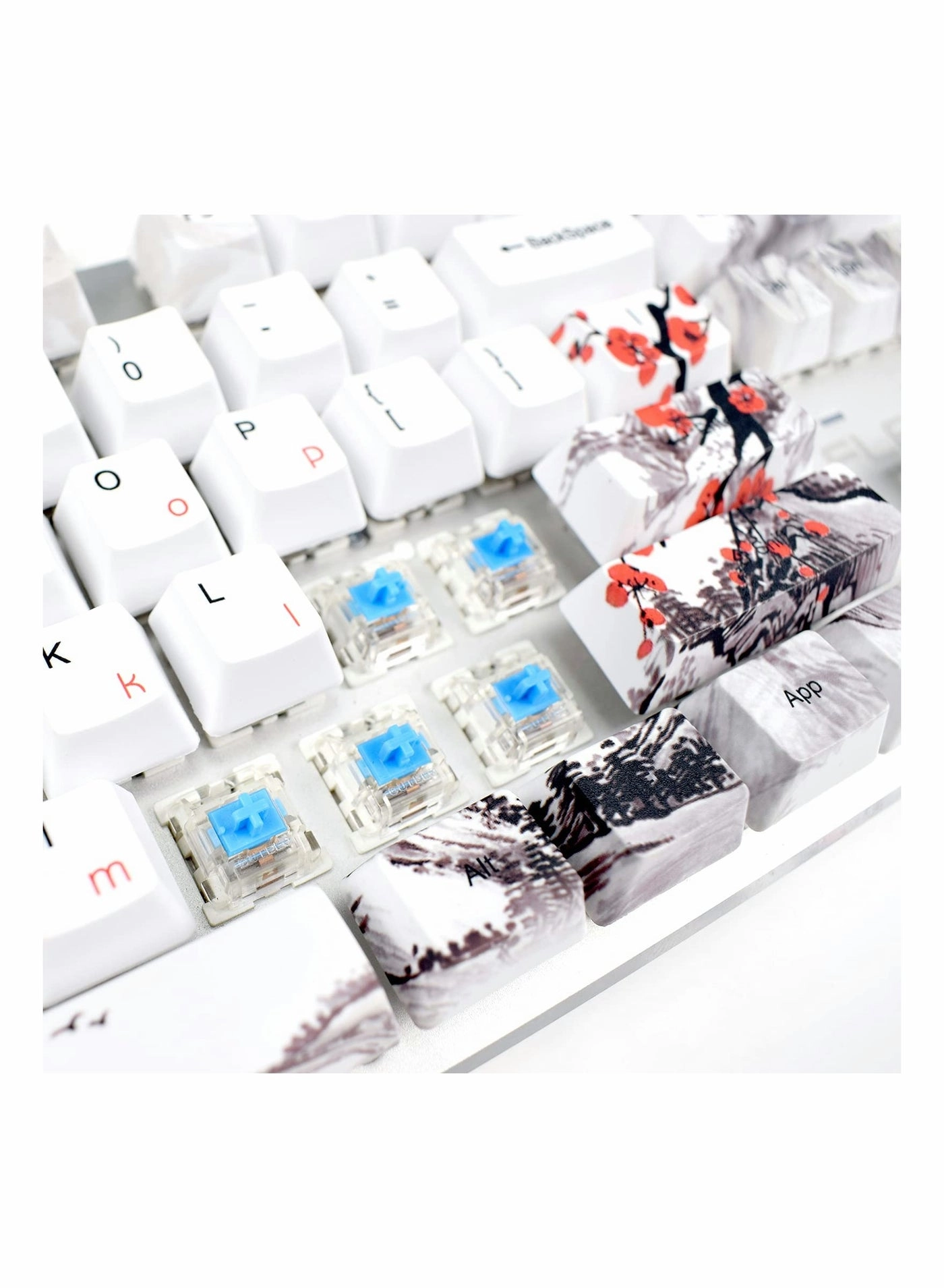 Rubber Keycaps Set