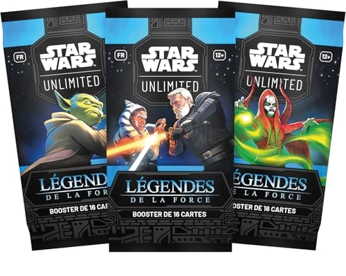 Star Wars: Unlimited - Legends of the Force - Booster - 16 Cards (French)