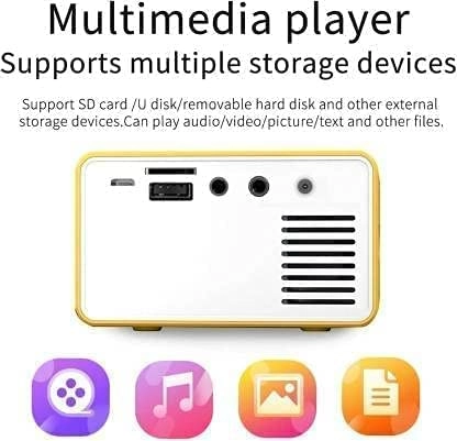 Mini Projector 600 Lumens 854 x 480