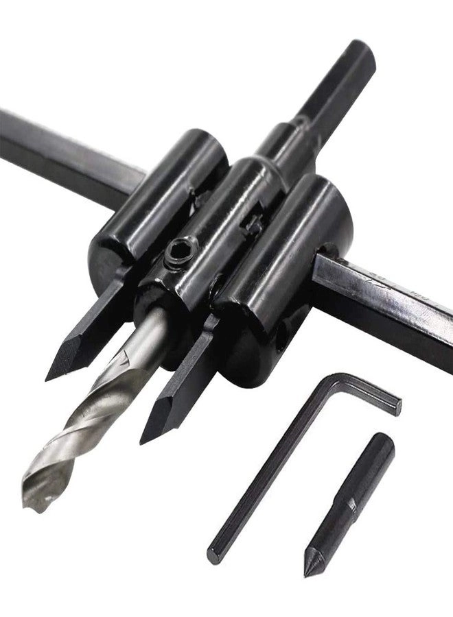 TruTool Adjustable Hole Saw - 30-120 mm Drywall Wood