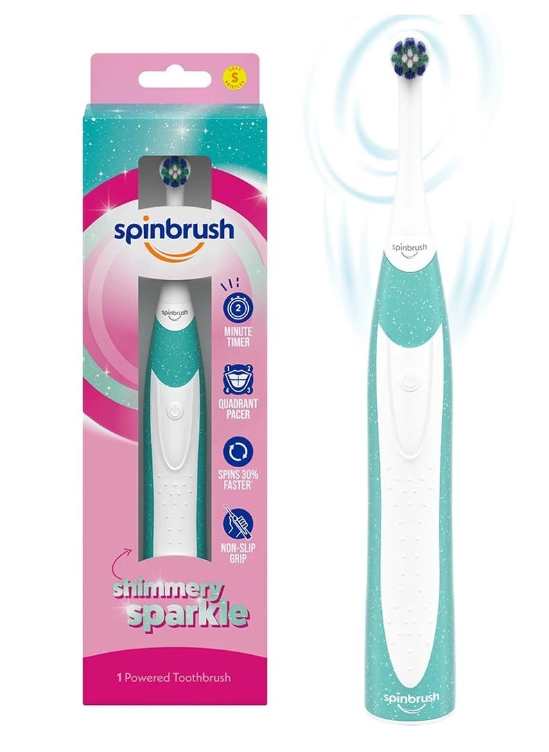 Kids Electric Toothbrush - Glow in The Dark Battery-Powered