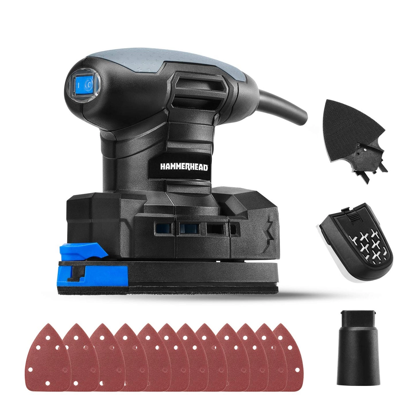 Hammerhead Detail Sander - 1.4-Amp Multi-Function