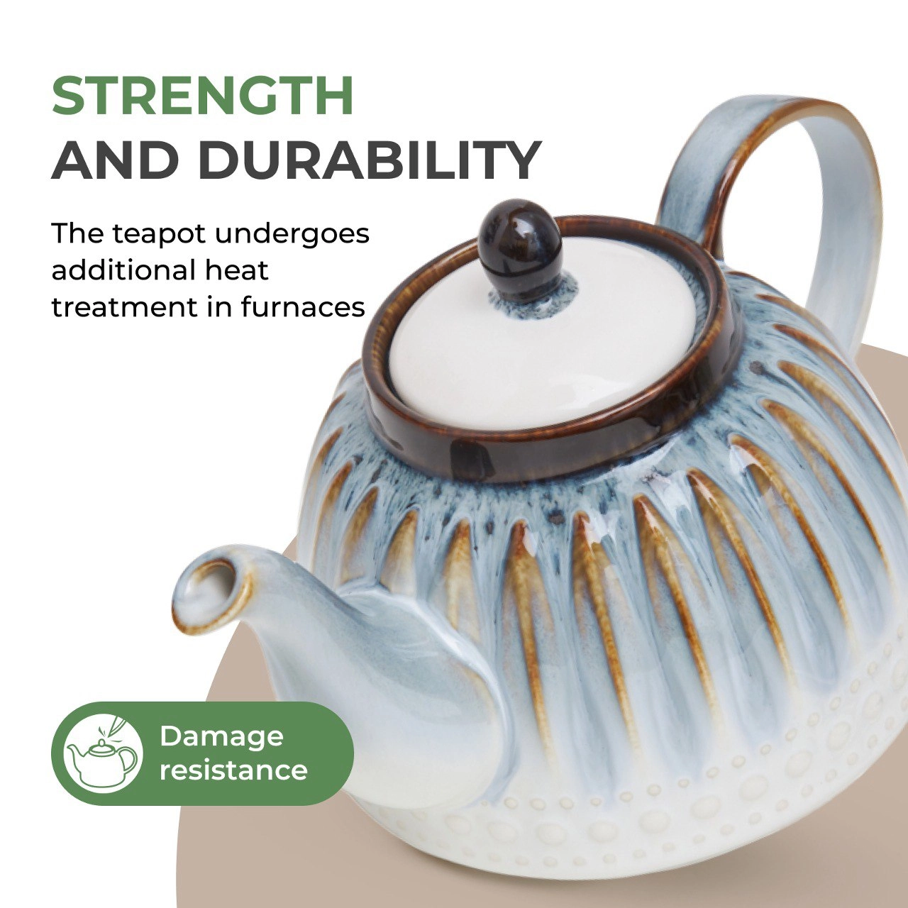 Aleksa - White Porcelain 1100ml
