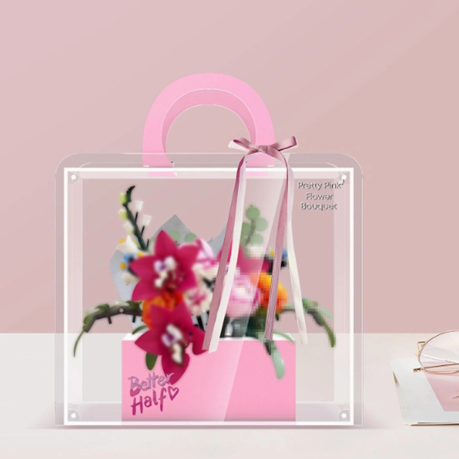 YUANZITIAN Acrylic Display Case - 26x16x29 cm 3mm acrylic