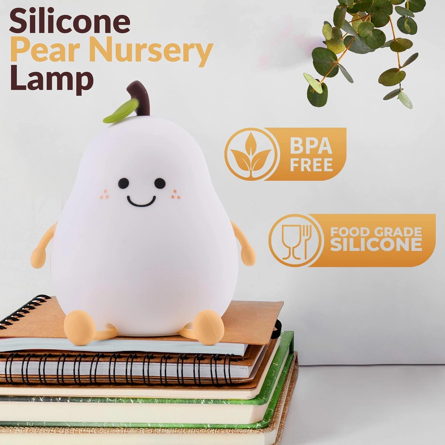 Pear Lamp - Battery Powered Colour Changing