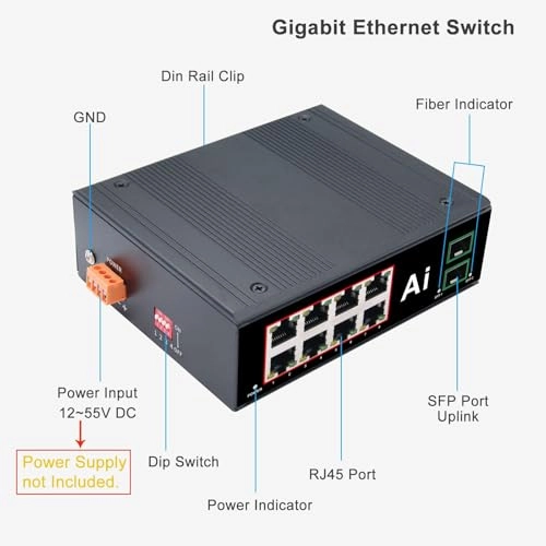 KP-GY208G-SFP 10-ports