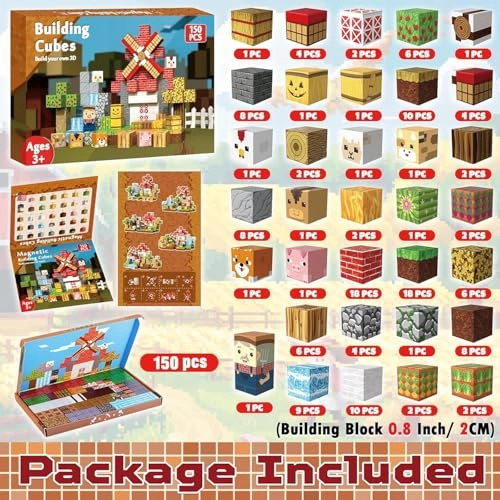 Magnetic Blocks - 150pcs