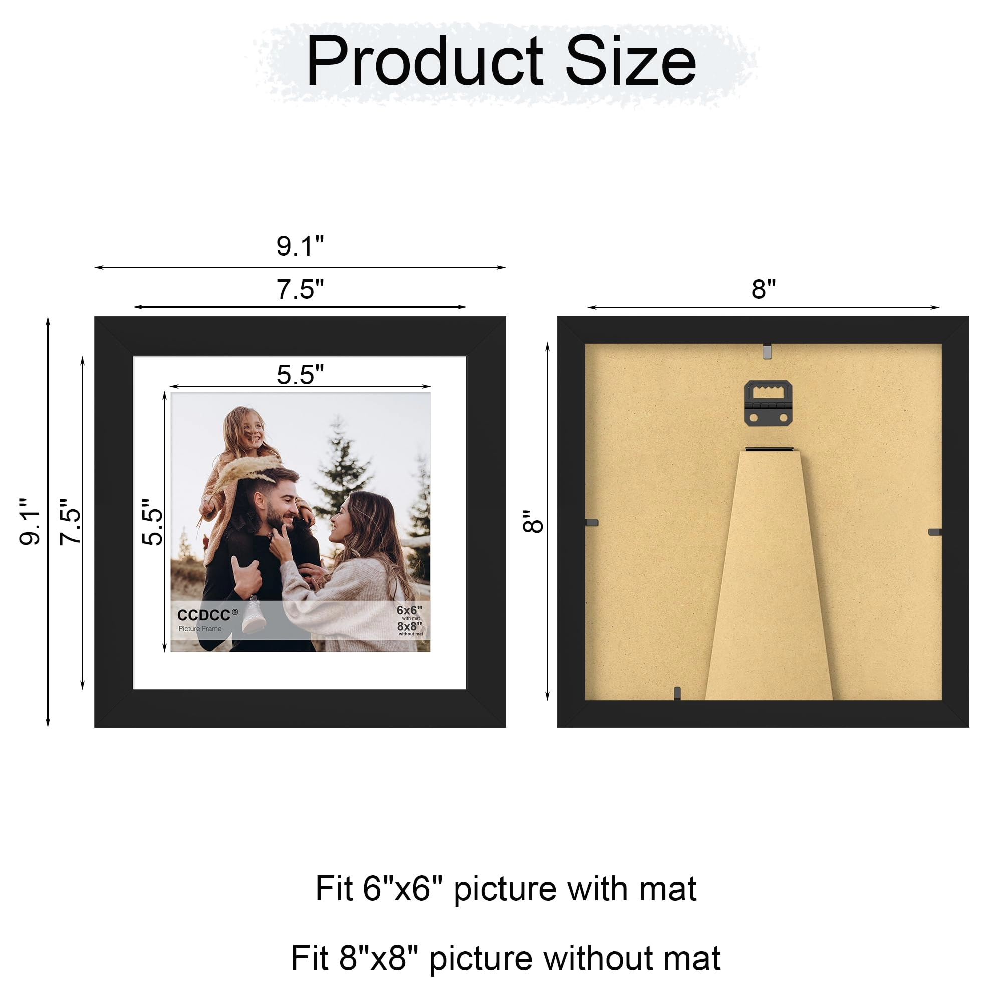 8x8 Picture Frame - 8x8
