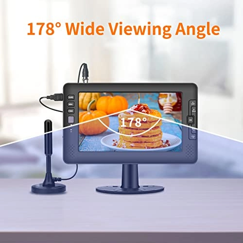 IPS Screen Portable TV - 480p 9"