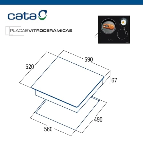 BK TD 6003 Ceramic hob