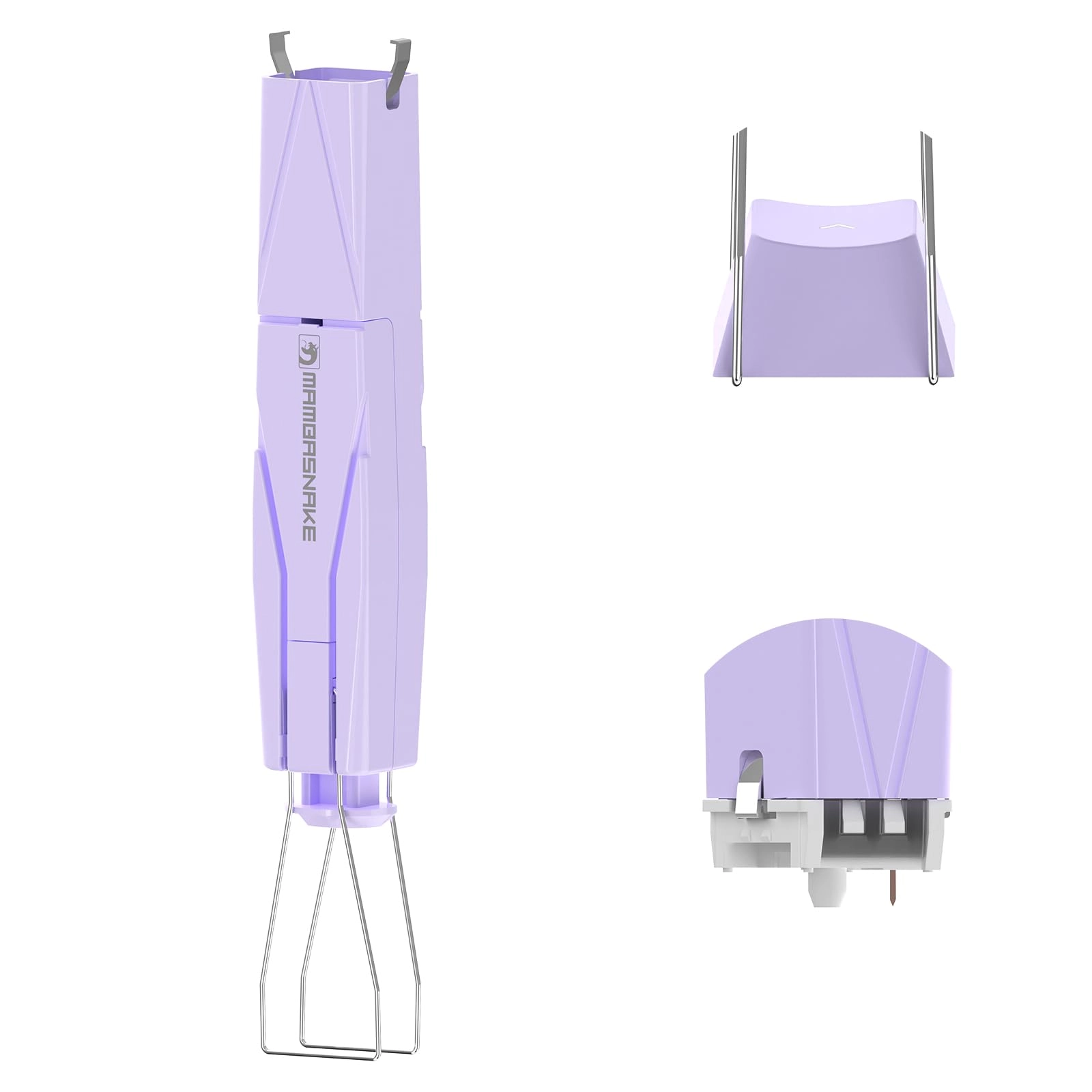 2-in-1 Keycap Switch Puller - 304 Stainless Steel Blue