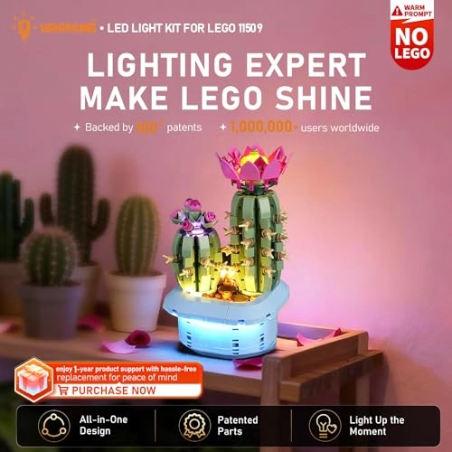 Lights for Lego 11509 Cactus in Bloom (11509) - LED Kit