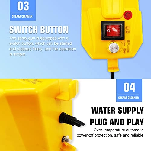 Pressure Steam Cleaner - 300-350KPa