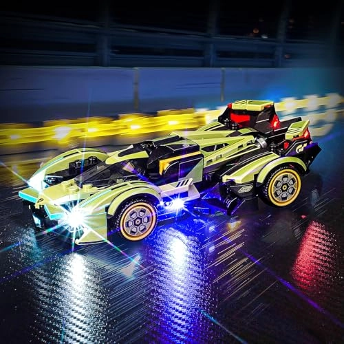 LED Lighting Compatible with Lego 76923 - Lamborghini Lambo V12 Vision GT 76923