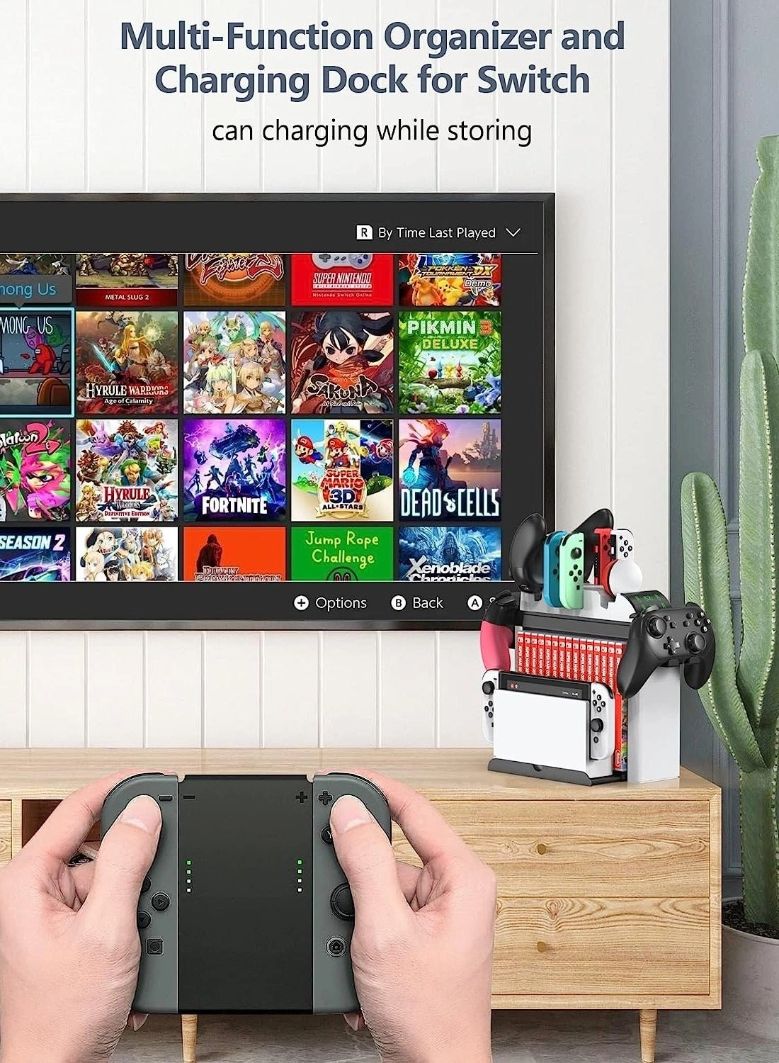 Switch Games Organizer Station - Switch OLED