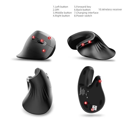 Vertical Mouse - Wireless