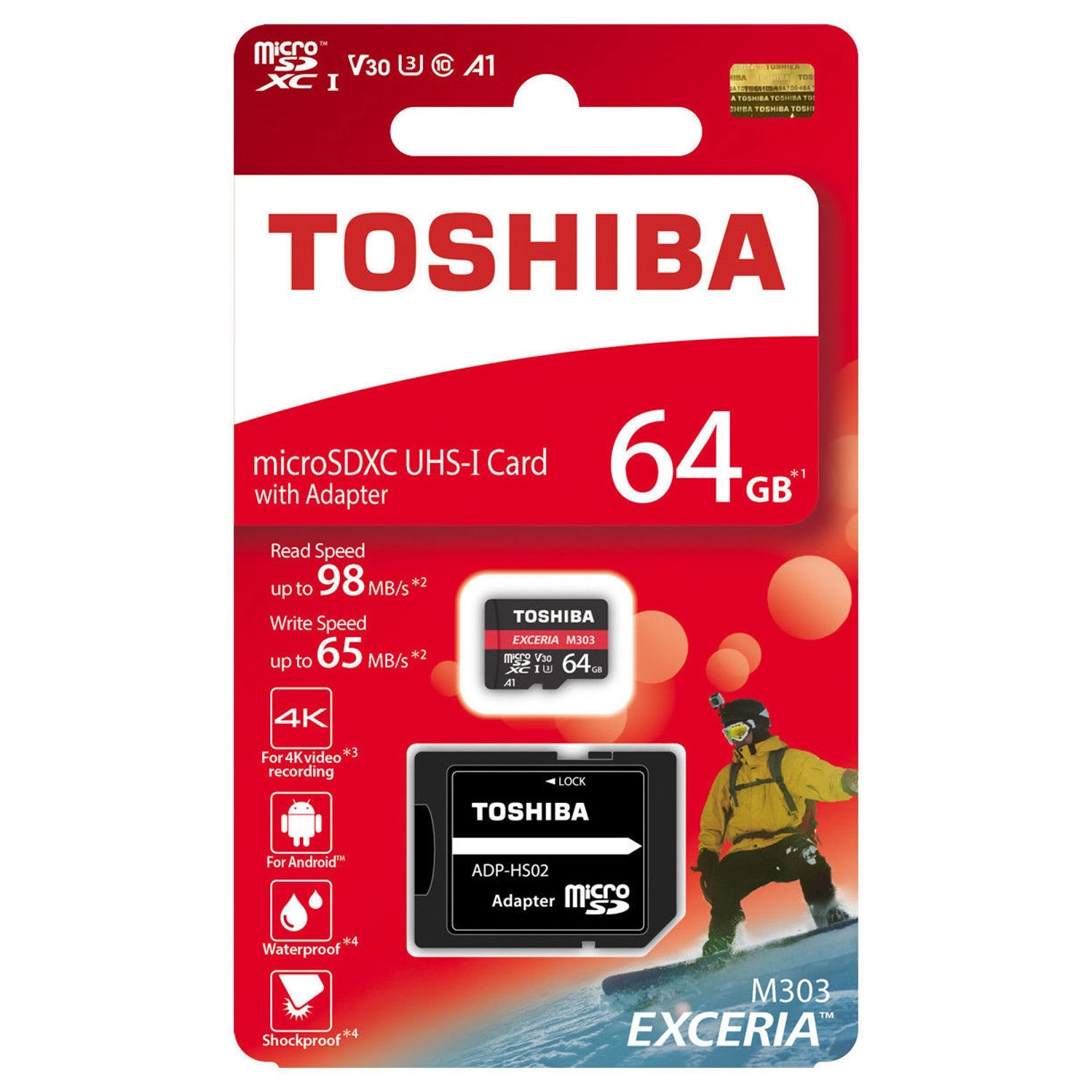 EXCERIA M303 microSD U3 64GB