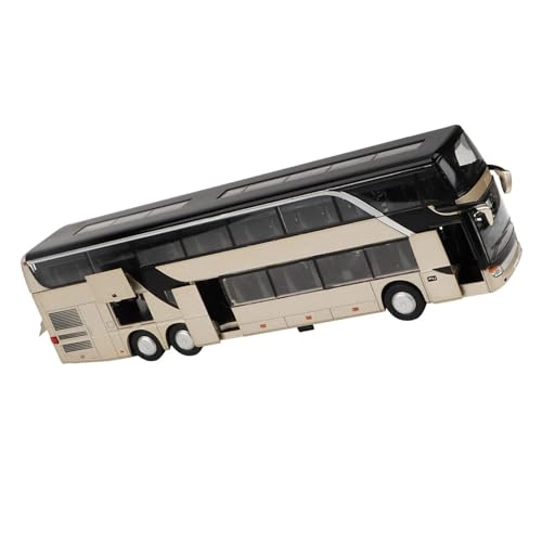 Doubledecker Bus - Alloy LED Light Music Gold
