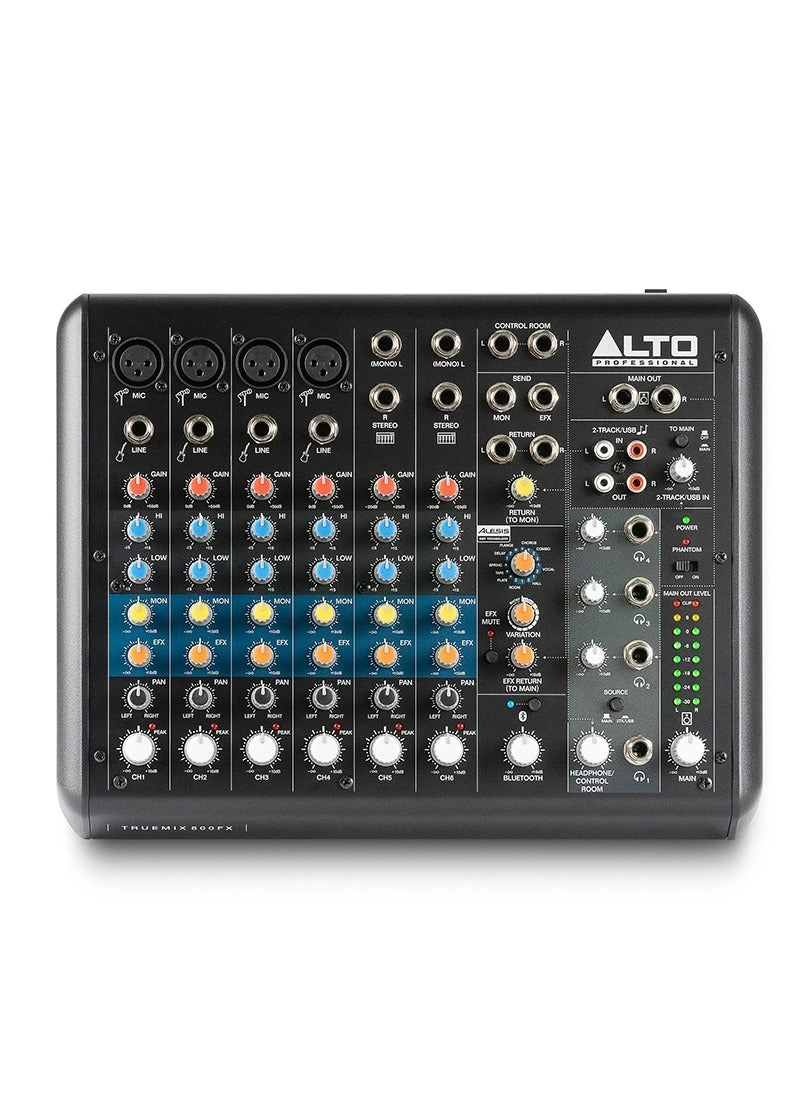 Alto Professional TrueMix 800FX - 8-Channel