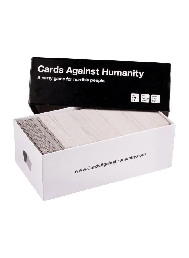 Cards Against Humanity LLC Card Game Set - 600-Piece Black/White English