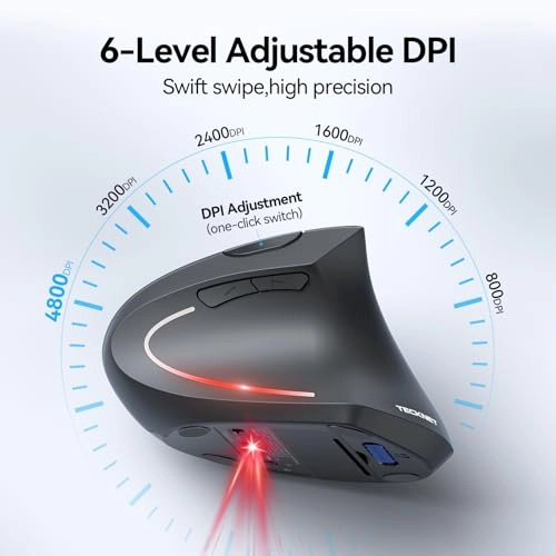 Ergonomic Vertical Mouse - USB