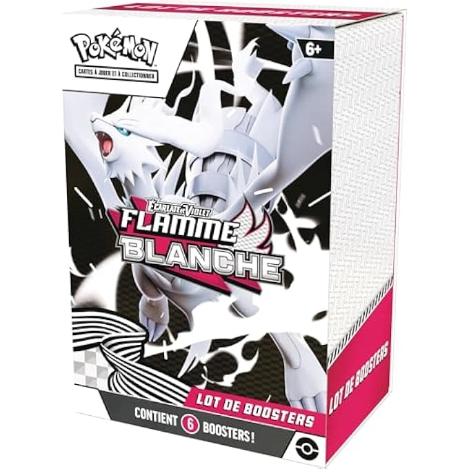 SCARLET & VIOLET BOOSTER PACK - WHITE FLAME 6pcs