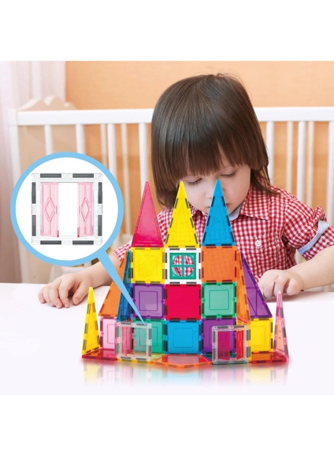 Magnetic Tile Rocket Set - 36 pcs