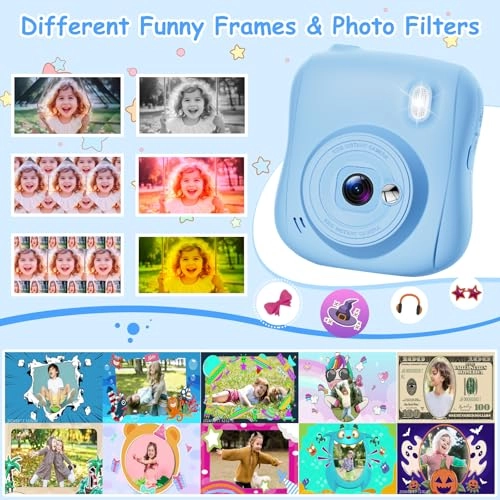 Kids Camera Instant Print - 32GB 14MP 1080P