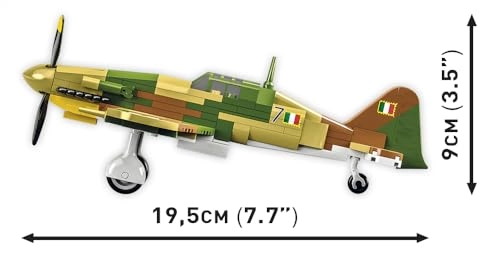 Fiat G.55 Centauro (5867) - 192 elements 1:48 scale