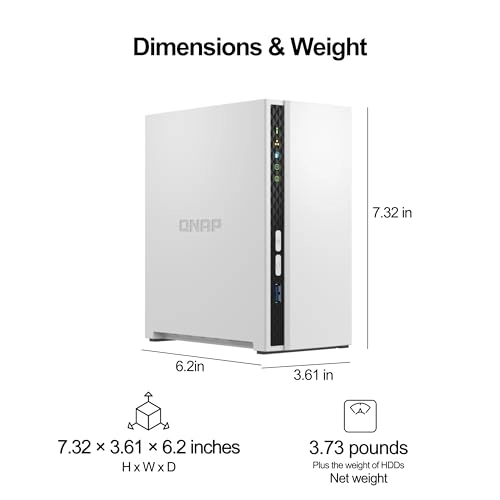 TS-233-24S-US 2-Bay 4TB - Preconfigured RAID 1 Seagate IronWolf Drives Bundle