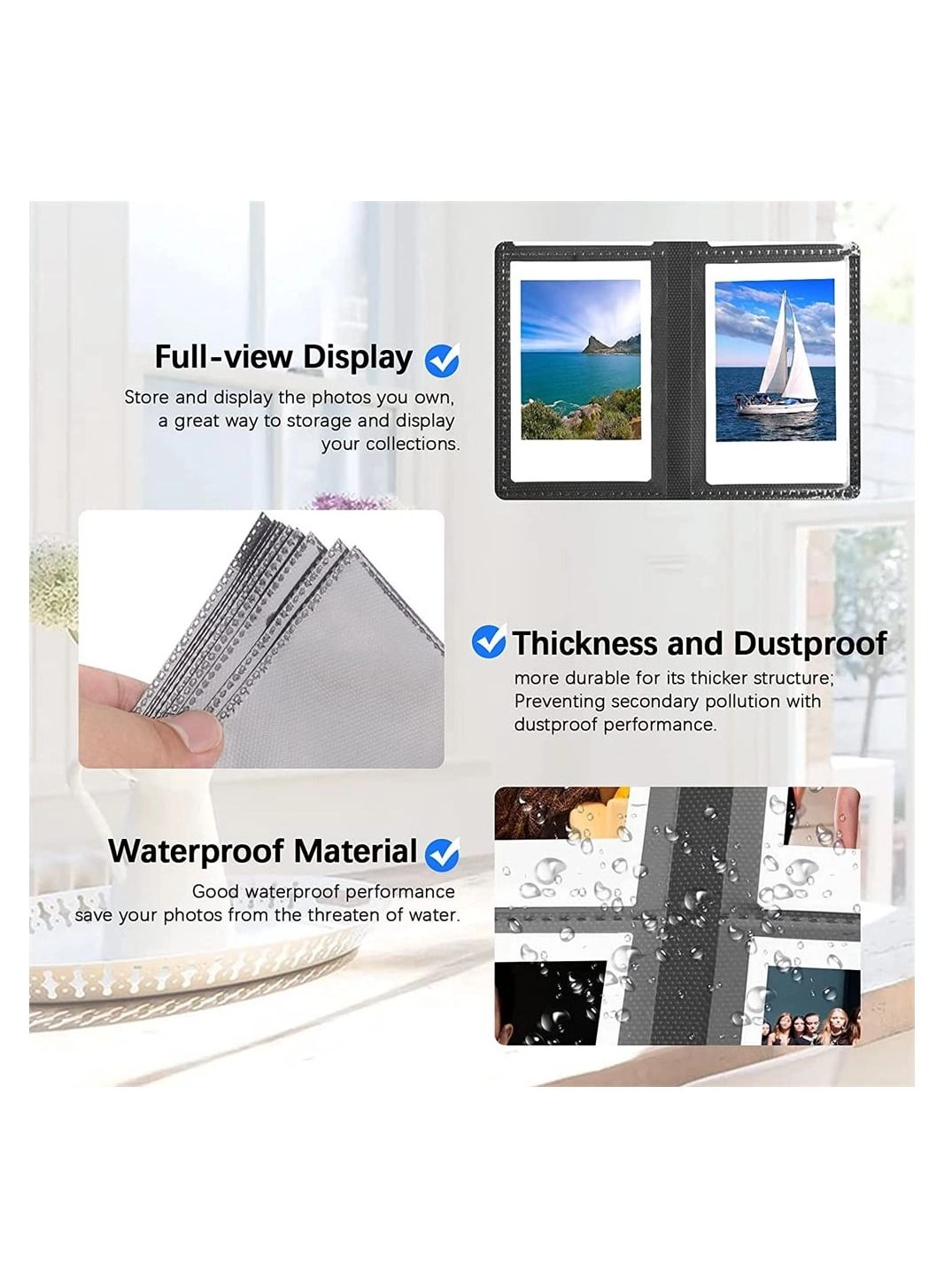 Instax Mini 432 Pockets Poly Photo Album