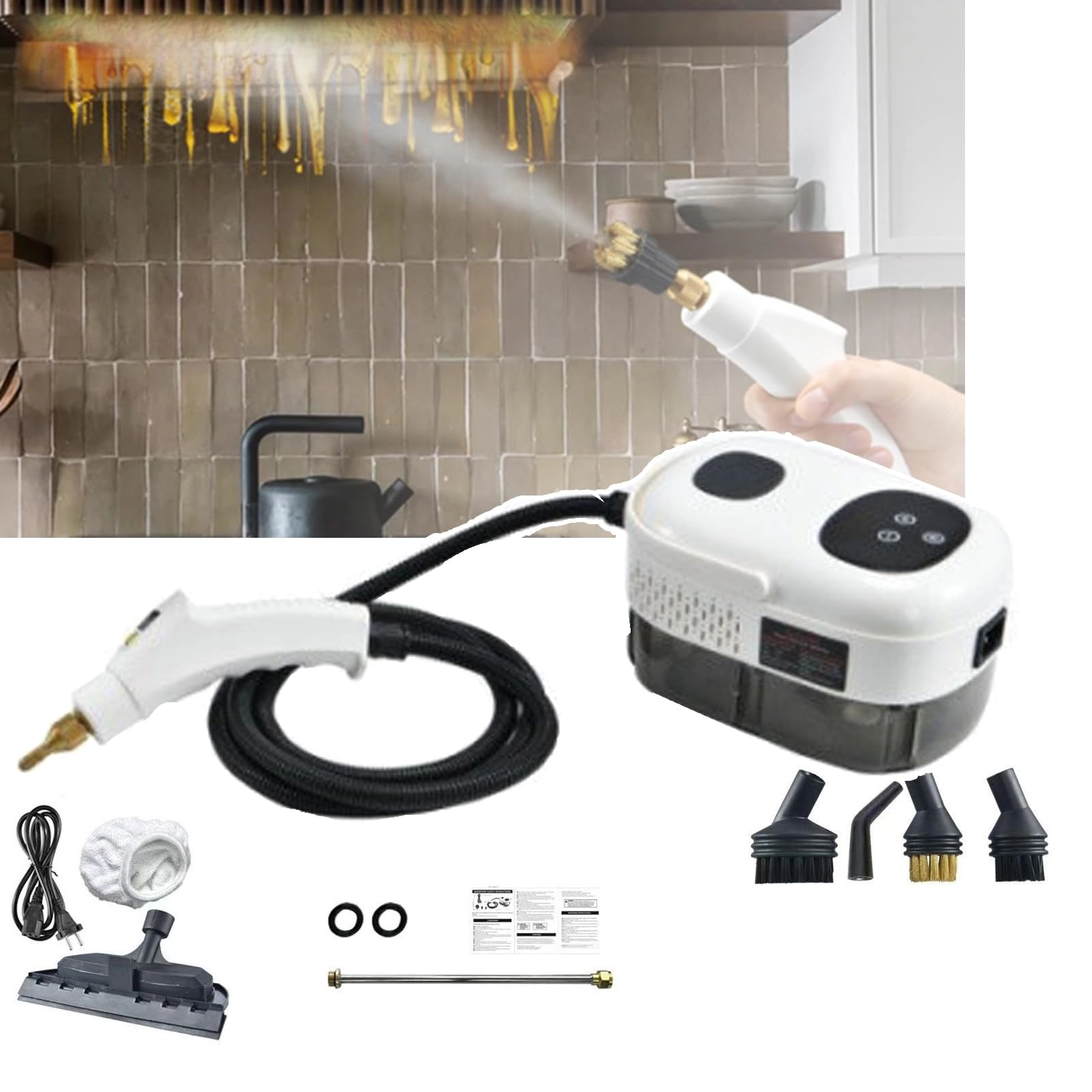 High Pressure Steam Cleaner - 1100ml
