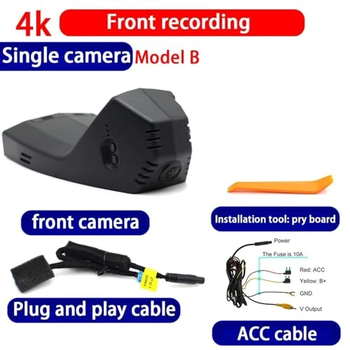 Dash Cam - 4K 2160P for Peugeot 3008 P84 2016-2024