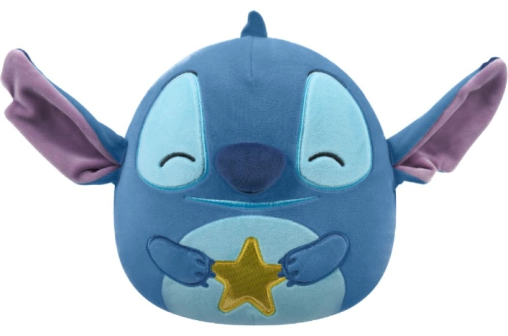 Squishmallows Disney Stitch Holding Starfish Plush Toy