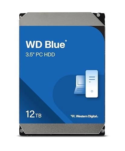 WD Blue 3.5" 7200rpm 512MB SATA 6Gb/s (WD120EAGZ-SPCRJB0) - 12TB