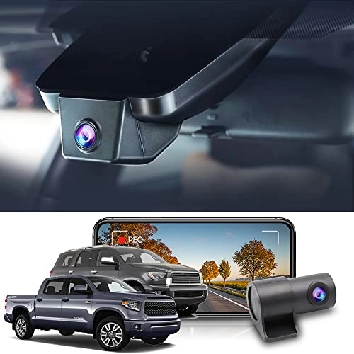 Dash Cam 2160 X 1080 pixels for Toyota Tundra 2017-2021 & Sequoia 2017-2022