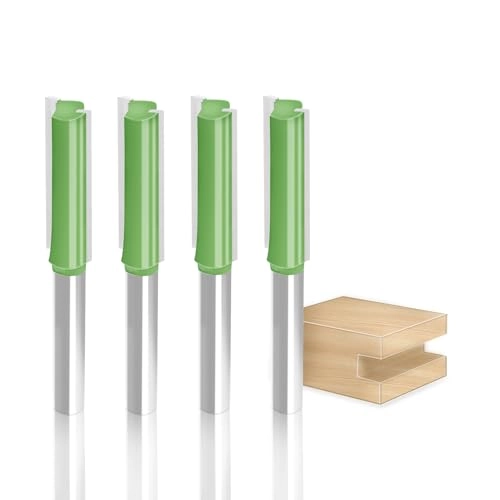 Aopin Router Bit - 10mm 6mm 4Pcs
