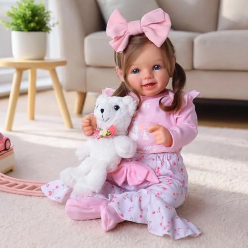 Reborn Baby Doll - 20 Inch Vinyl Girl Ages 3+