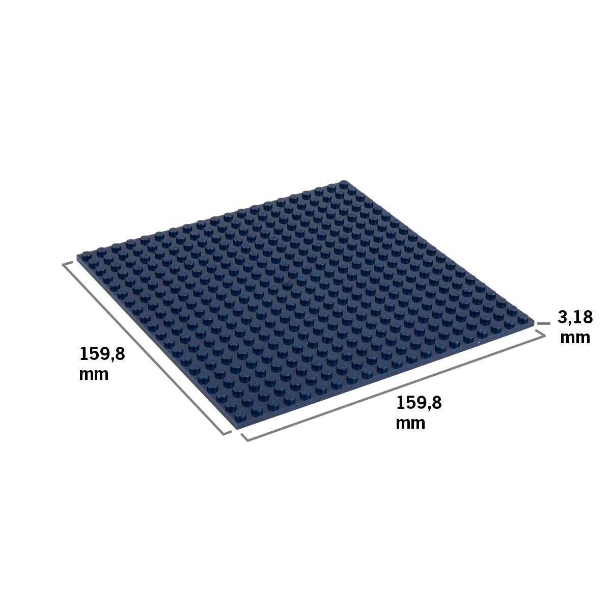 Classic Baseplate - 4 pcs