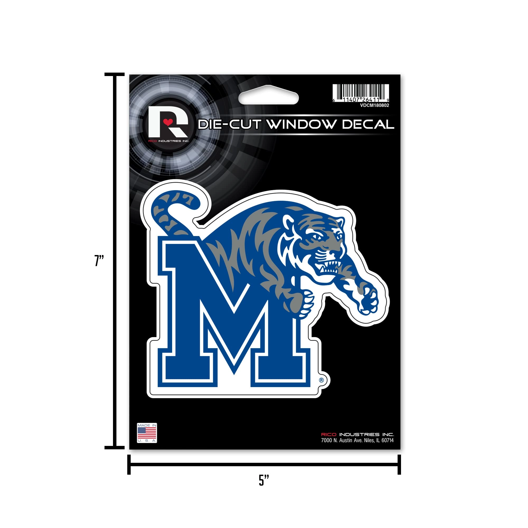 VDCM Die Cut Decal - Vinyl 1.0 Count
