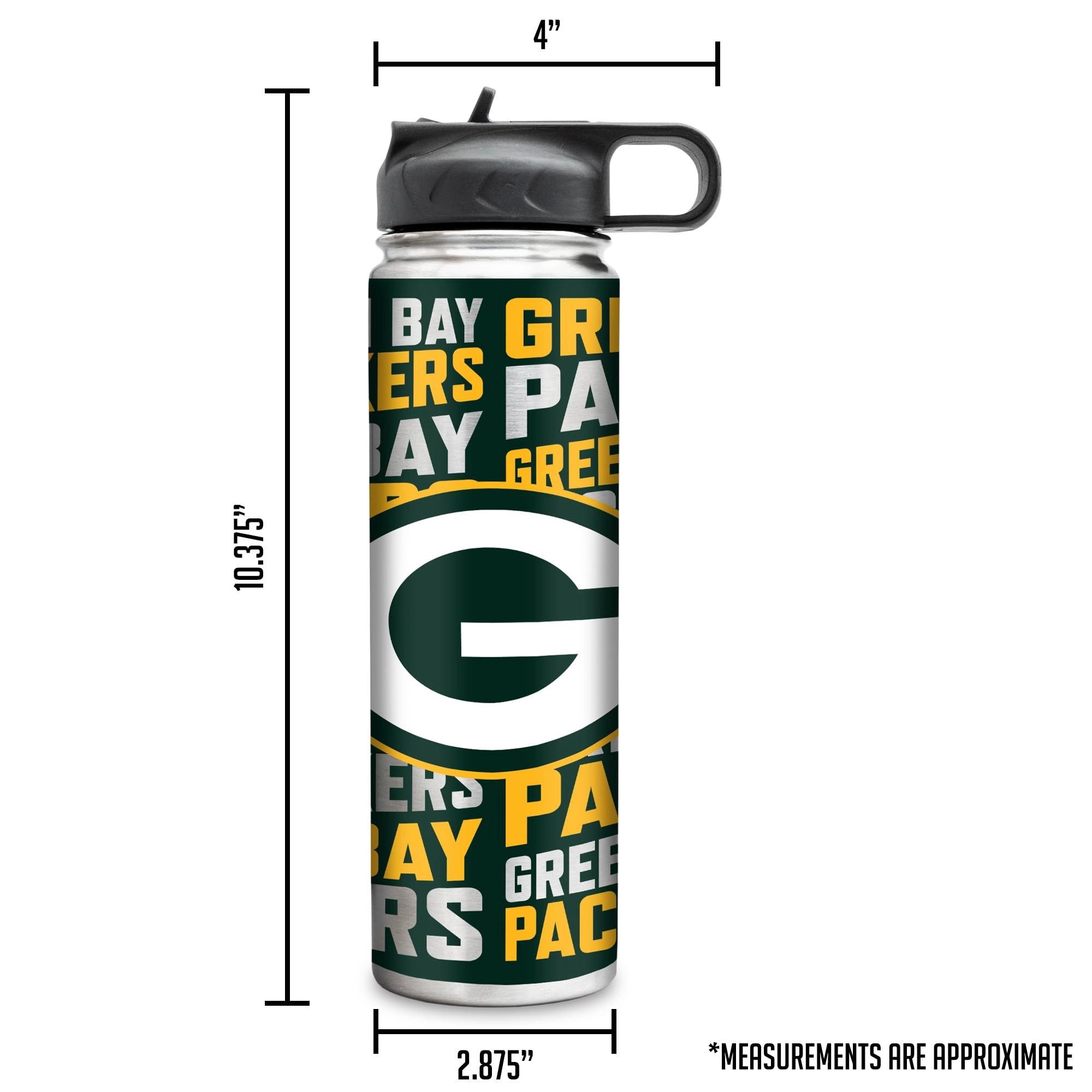 Stainless Steel NFL Football Tumbler - 650ml