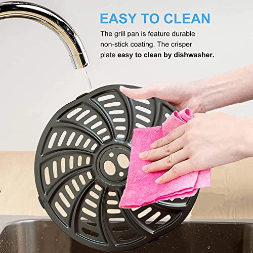 Air Fryer Crisper Plate - Steel 1×