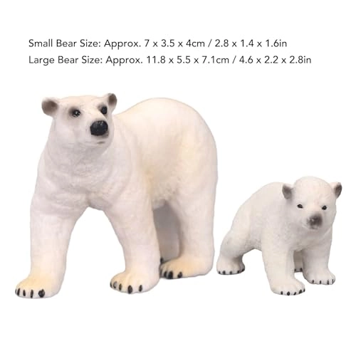 White Bear Figurine - PVC