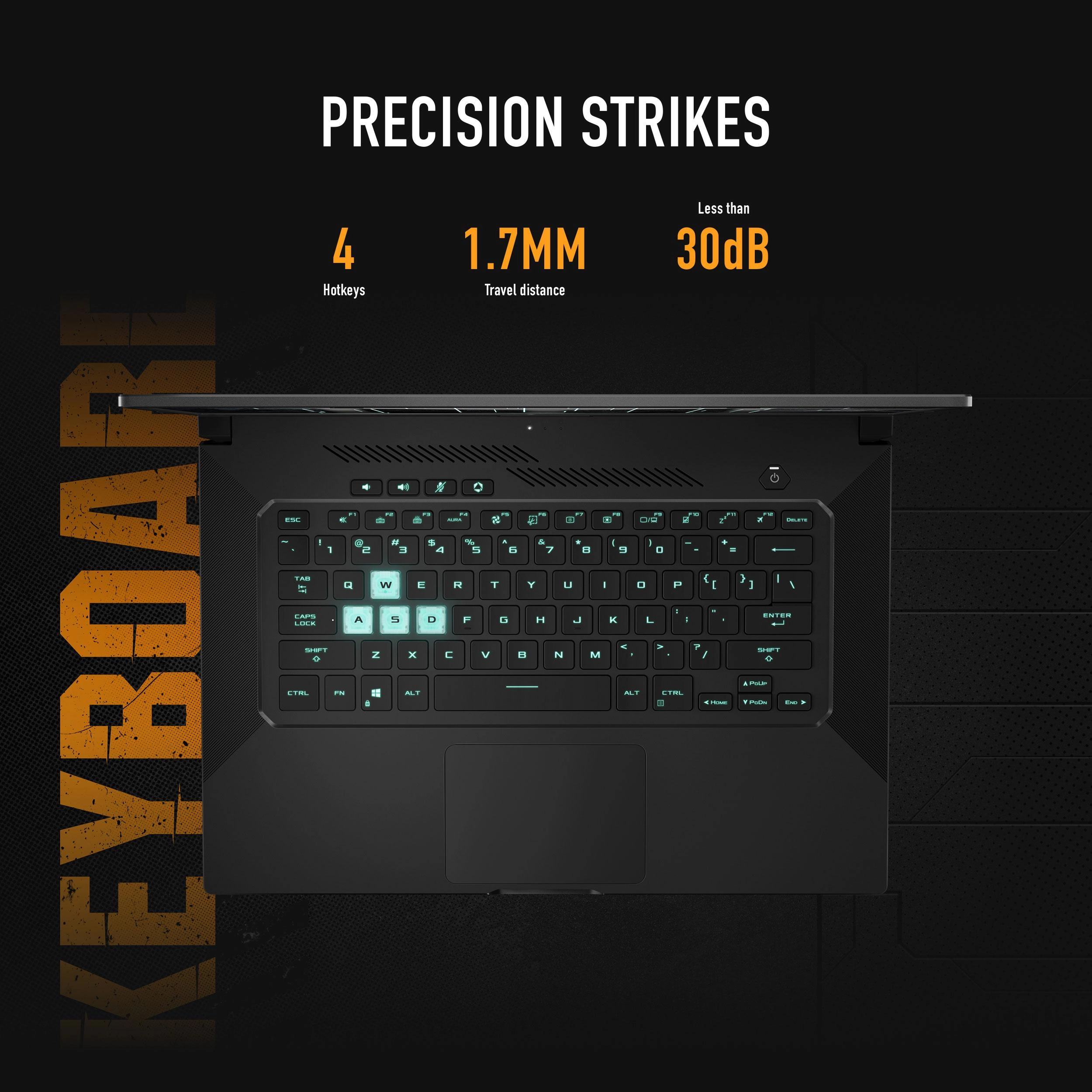 TUF Dash F15 FX516PM-HN024W - 15.6'' Core i7-11370H 16GB DDR4 1TB SSD