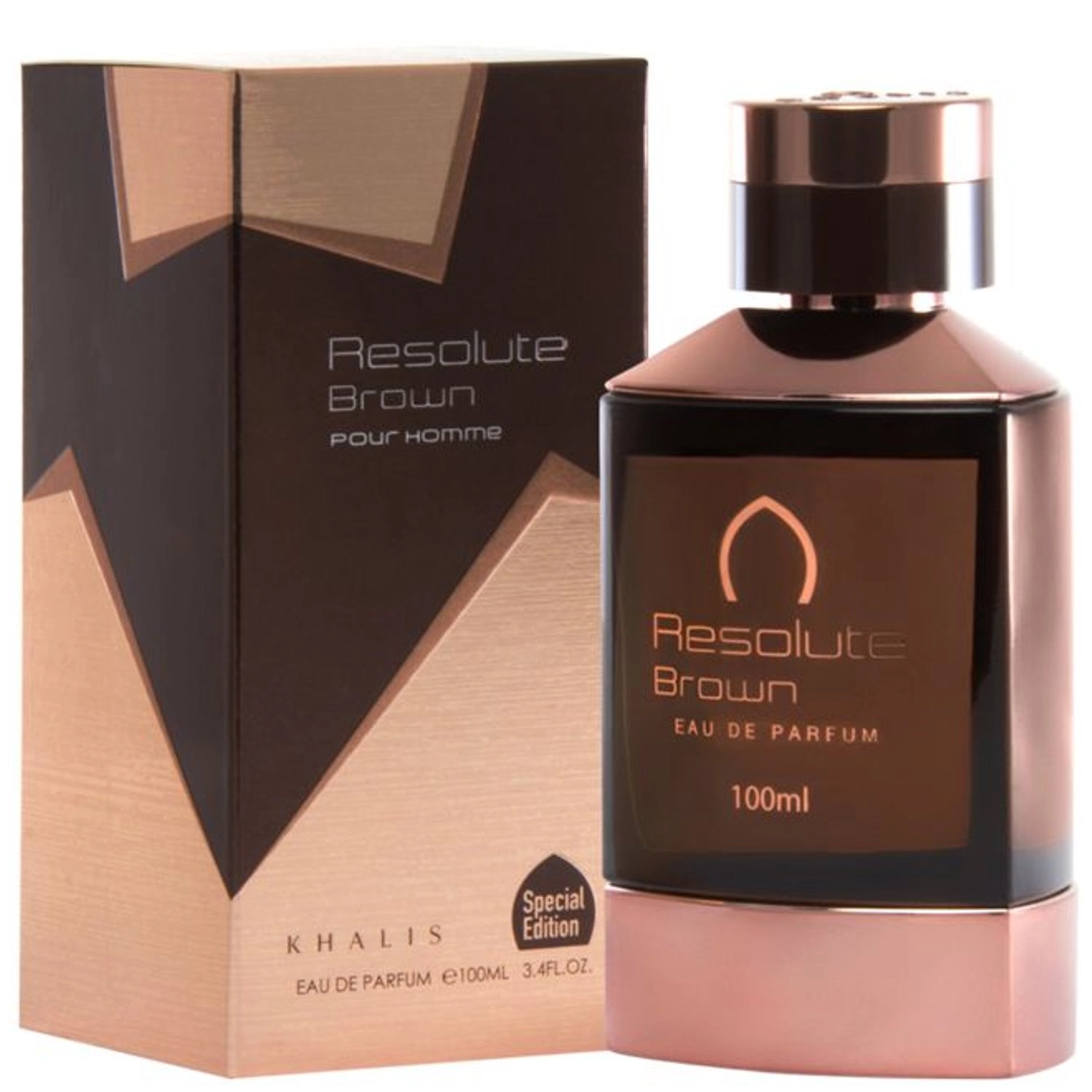 Khalis Resolute Brown - Eau de Parfum 100ml