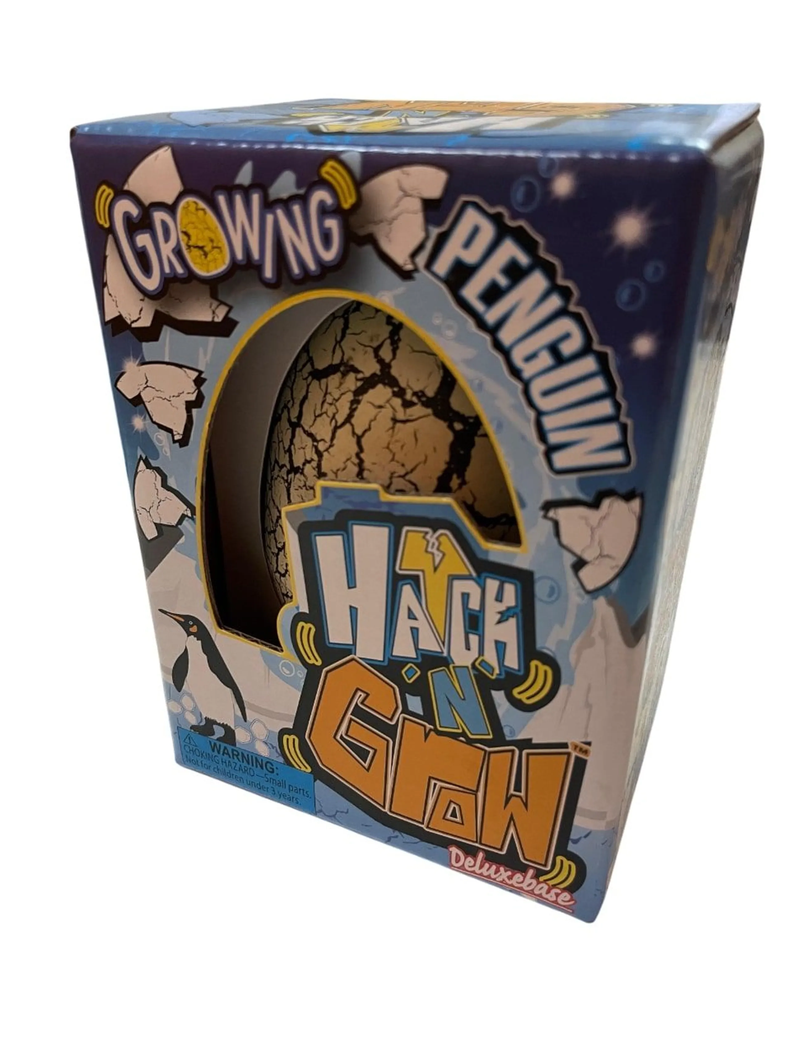 Deluxebase Hatch N Grow Science Kit - Growing Penguin - 3 years+