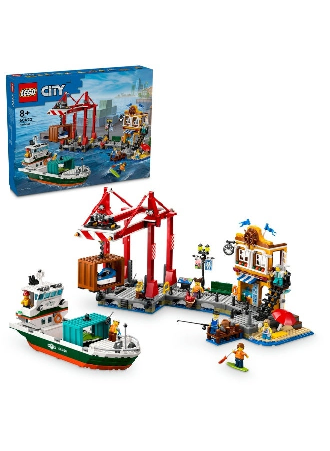 LEGO City Seaside Harbour with Cargo Ship (60422)
